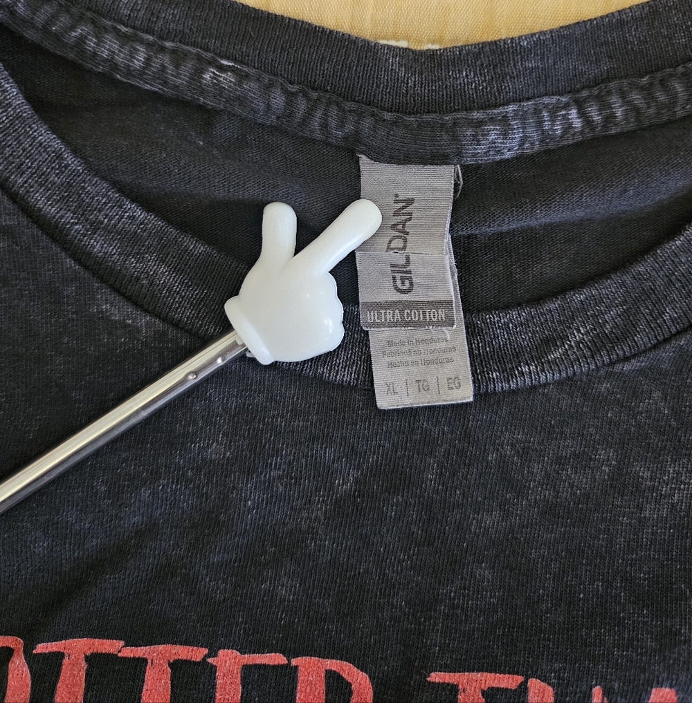 Hotter Than A Hoochie Coochie Black Graphic Tee Alan Jackson Western Country XL - Picture 4 of 7